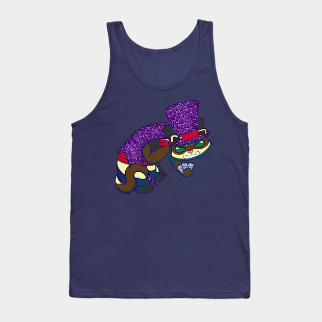 Ferret Ringleader Tank Top by WhimsicalPaint